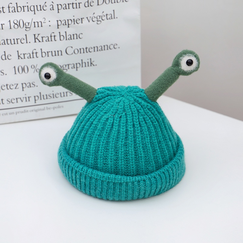 Mũ Len Dệt Kim Giữ Ấm Tai Dễ Thương Xinh Xắn Dành Cho Bé Trai Và Bé Gái