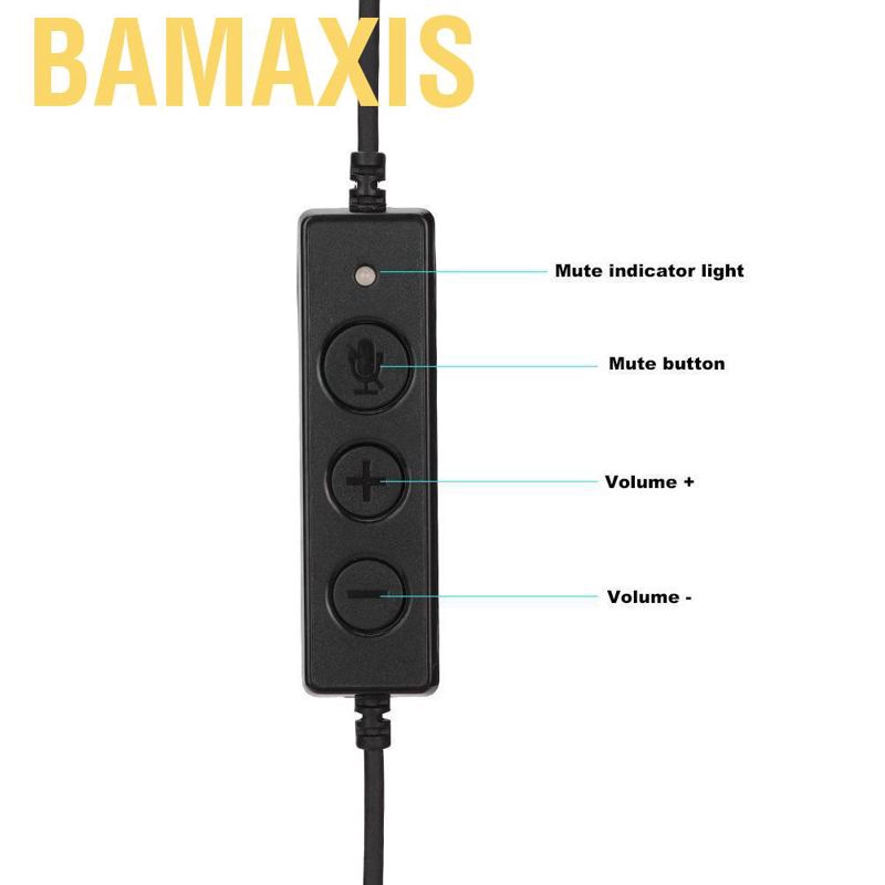 Tai Nghe Bamaxis H1002 Abs Usb Cho Máy Tính