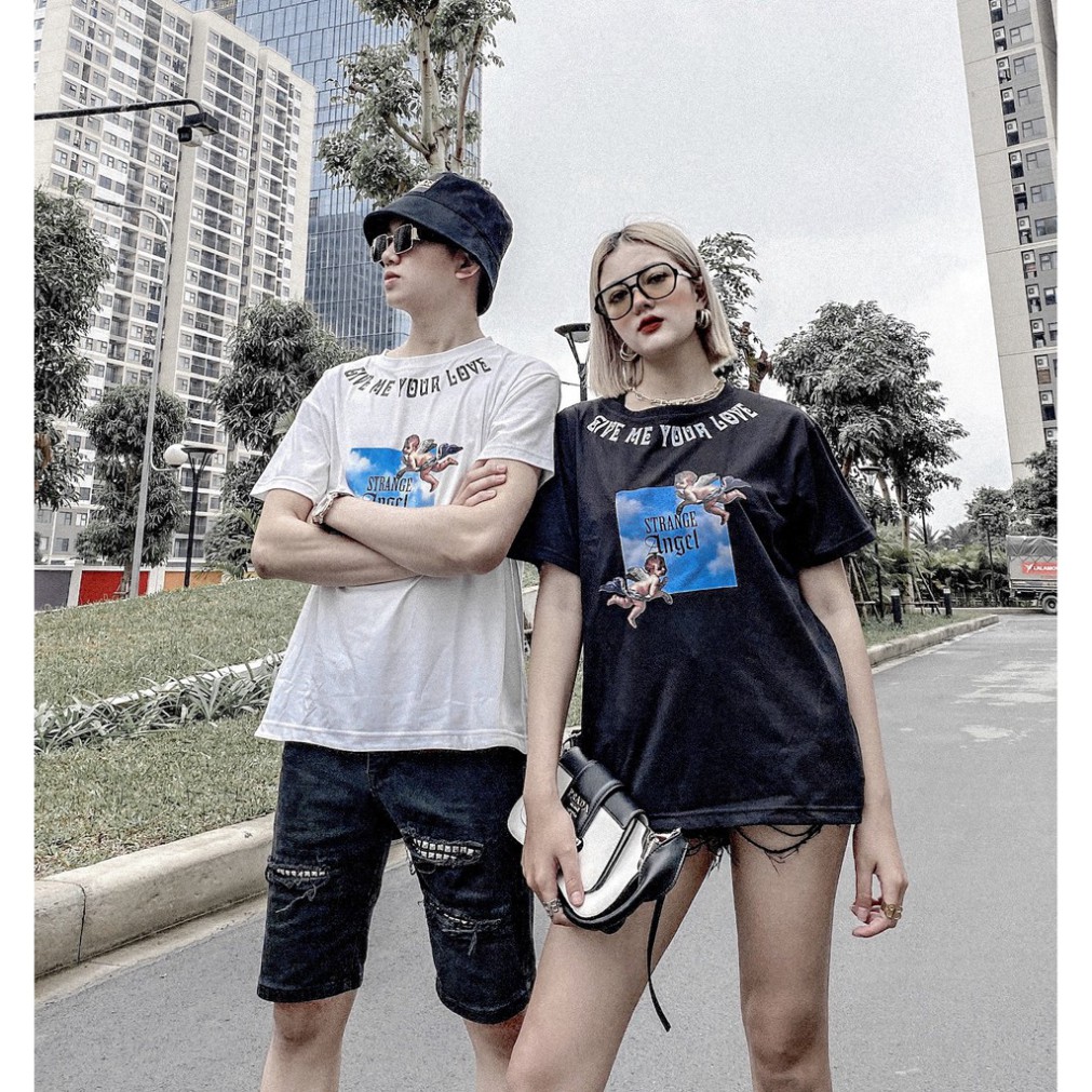 Áo thun nam nữ 👑 áo phông 👑 dáng Unisex form rộng HOTTREND 2021 - chất phông mịn mặc cực mát in 5D T1 | WebRaoVat - webraovat.net.vn