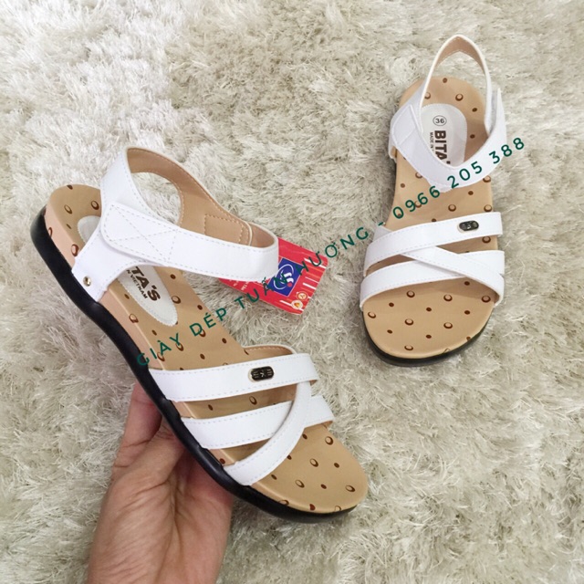 SANDAL NỮ BITA’S SYN.176-TRẮNG