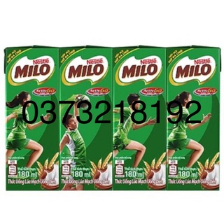 Sữa lúa mạch Milo lốc 4 hộp x 180ml