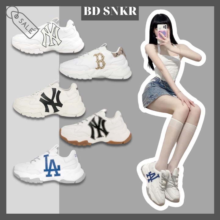 ✅ Giày MLB, Giày Boston, NY, LA ,newyork tím mới nhất hót nhất 2022 bản chuẩn