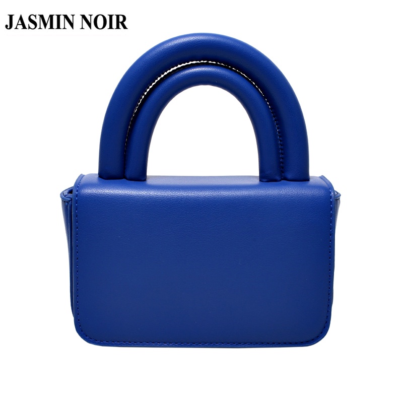 Túi Xách JASMIN NOIR Da PU Dáng Vuông Nhỏ Thiết Kế Đơn Giản Cho Nữ