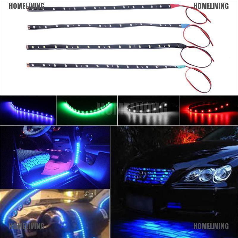 Đèn LED Chạy Ban Ngày Chống Thấm Nước Linh Hoạt Cho Xe Hơi