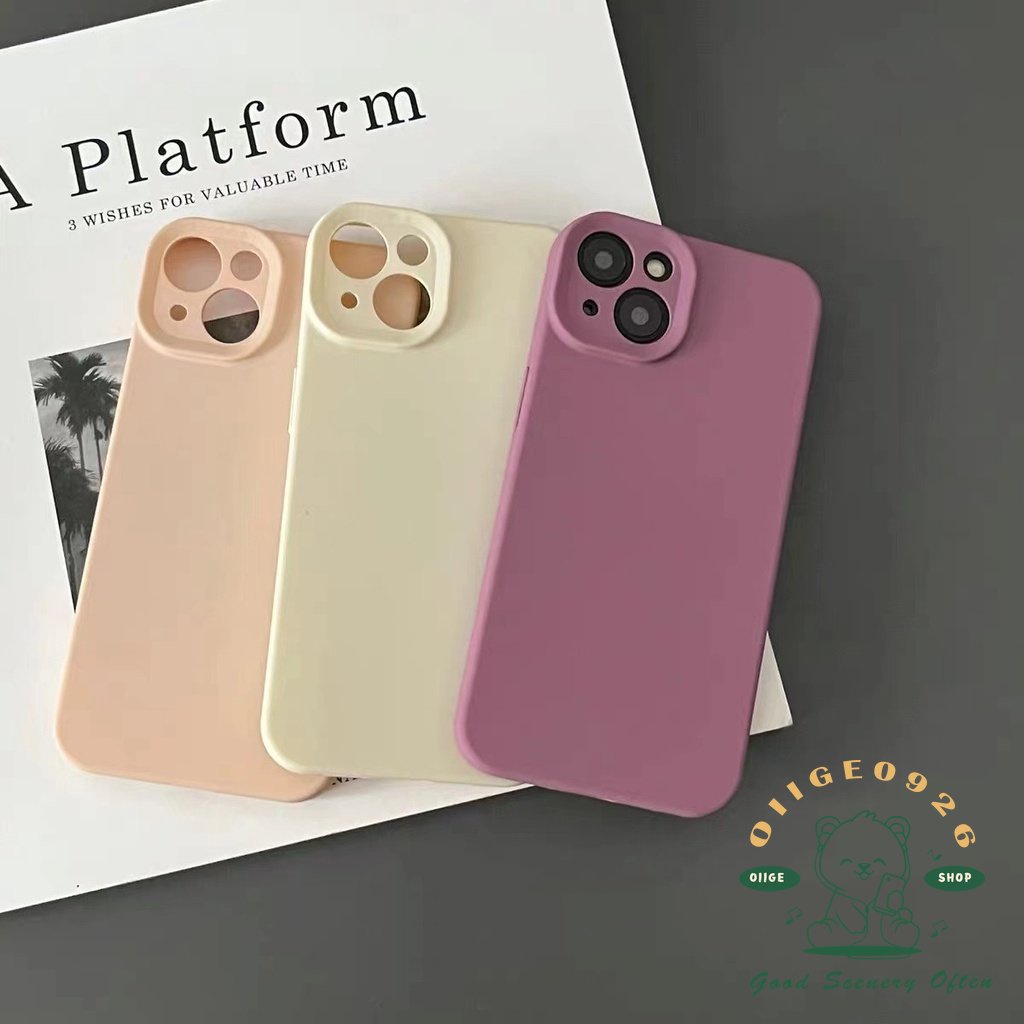 Ốp Điện Thoại Silicon Mềm Chống Rơi Cho Iphone 14 13 12 11 Pro Max / Xs Max Xr X