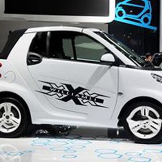 Tem Dán Sườn Xe Ô Tô