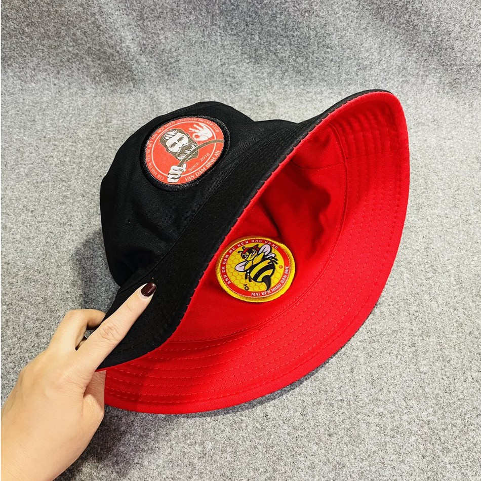 Mũ tai bèo 2 mặt ONG VÀNG - Ông già CLB Yêu Xe,