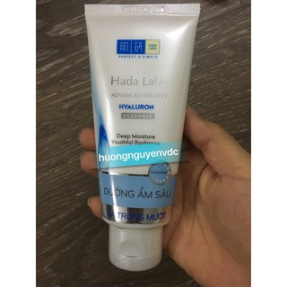Sữa rửa mặt Hada Labo dưỡng ẩm ADVANCED NOURISH Hyaluron Cleanser 80g