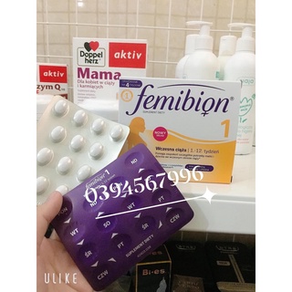 Femibion số 1 dành cho 3 tháng đầu thai kỳ