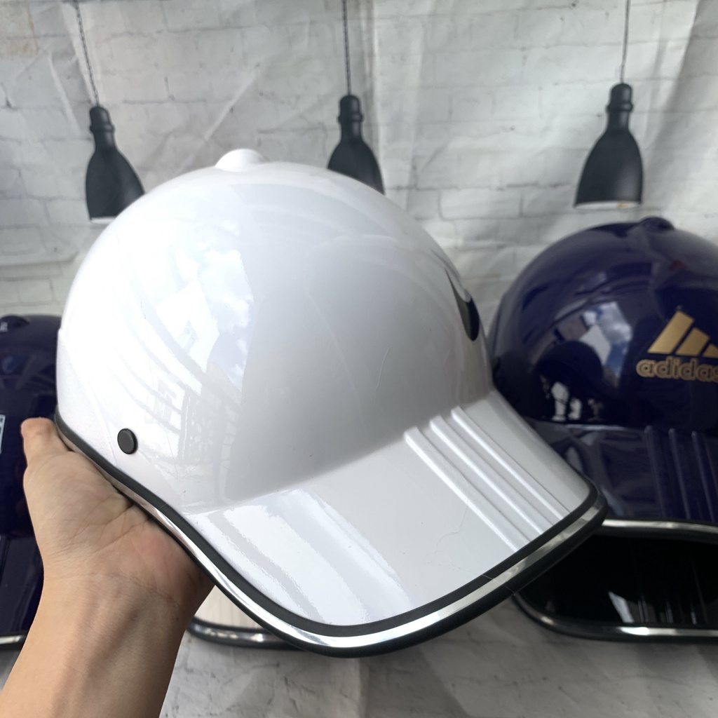 Nón kết lưỡi trai sơn nano tem nẫu nhiên 3 sọc siêu đẹp