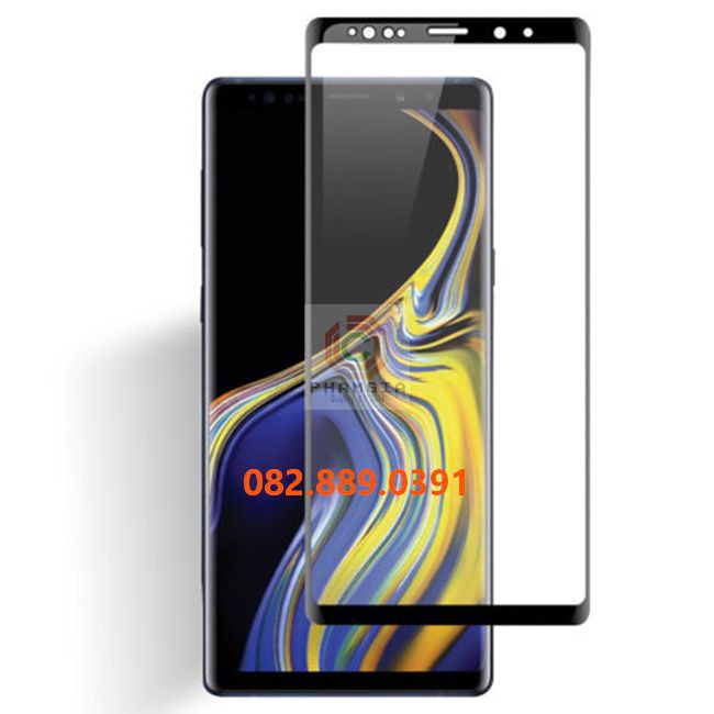 Kính cường lực Samsung Note 9 full màn, full keo, không li ti
