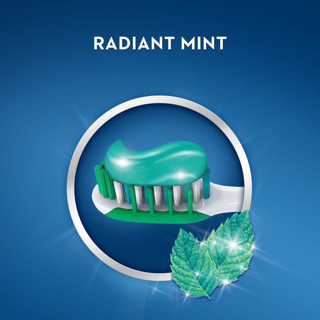 Kem đánh răng làm trắng Crest 3D-Radiant mint 116g