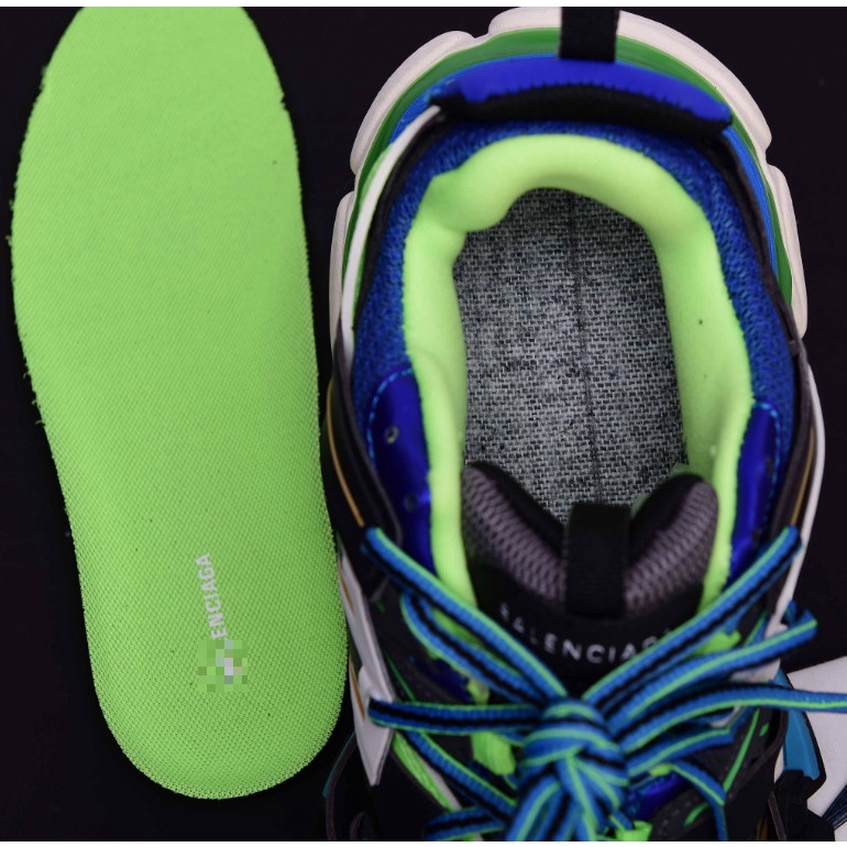 SNEAKER NAM NỮ GIẦY THỂ THAO  BALENCIAGA TRACK màu xanh đen