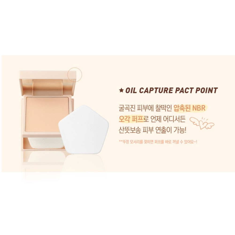 Phấn Phủ Kiềm Dầu Peripera Oil Capture Pact Siêu Mịn | BigBuy360 - bigbuy360.vn