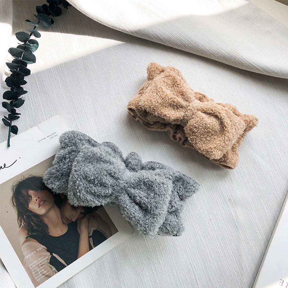 Băng Đô Co Giãn Thoải Mái Khi Rửa Mặt