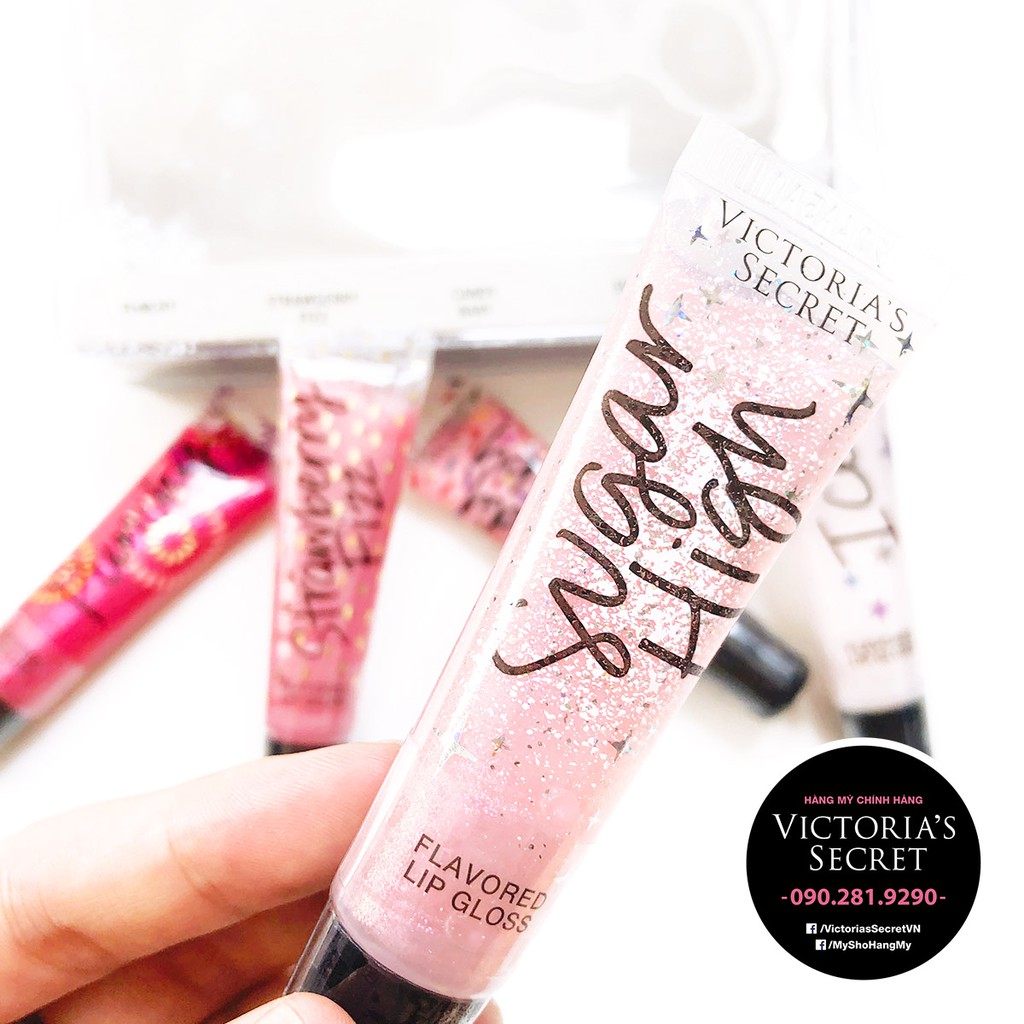 Son bóng cao cấp Suger High, Lip Gloss - Hàng nhập Victoria's Secret USA