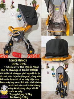 Xe đẩy Combi Melody