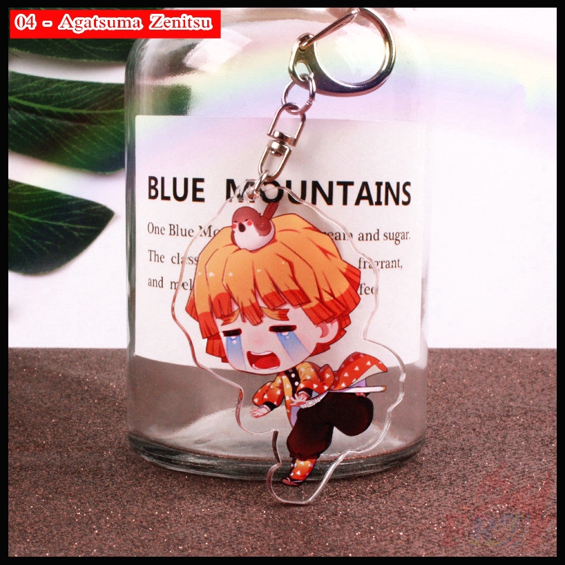 ❀ Demon Slayer: Kimetsu no Yaiba Móc khóa - Series 01 ❀ 1Pc Anime Acrylic Double-Sided Printed KeyRing Pendant Gifts