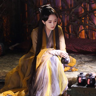 Váy cổ trang Bạch Thiển /Dương Mịch trong Tình thiên thu