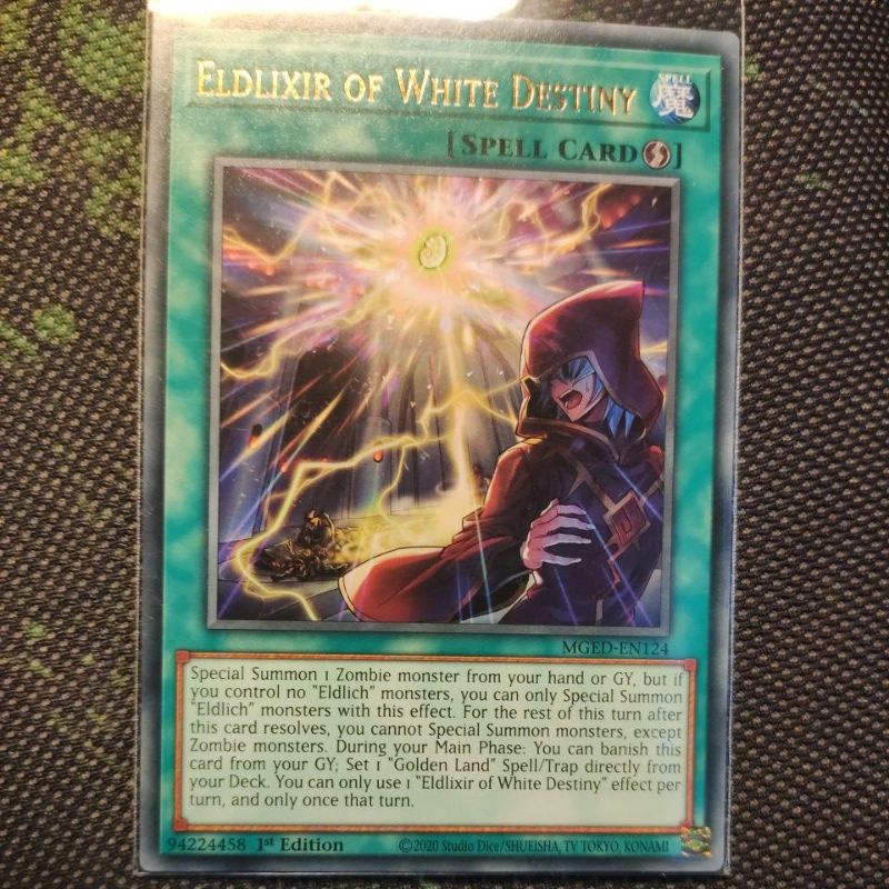 Thẻ bài Yugioh: Eldlixir of White Destiny - MGED-EN124
