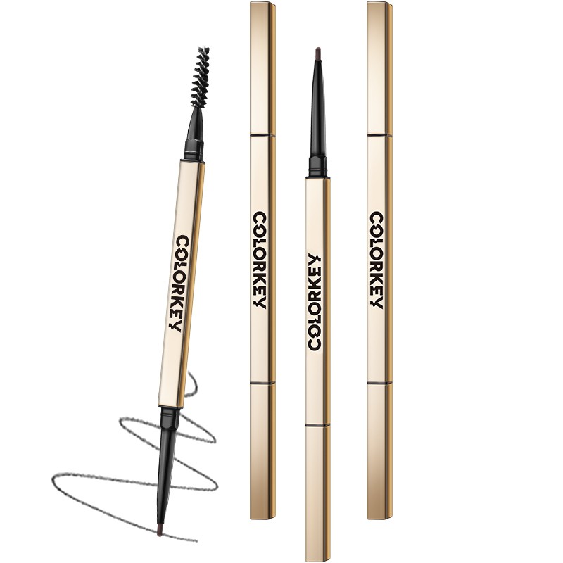 COLORKEY Chì kẻ mày hai đầu tam giác chống thấm nước lâu trôi cho người mới tập trang điểm | BigBuy360 - bigbuy360.vn