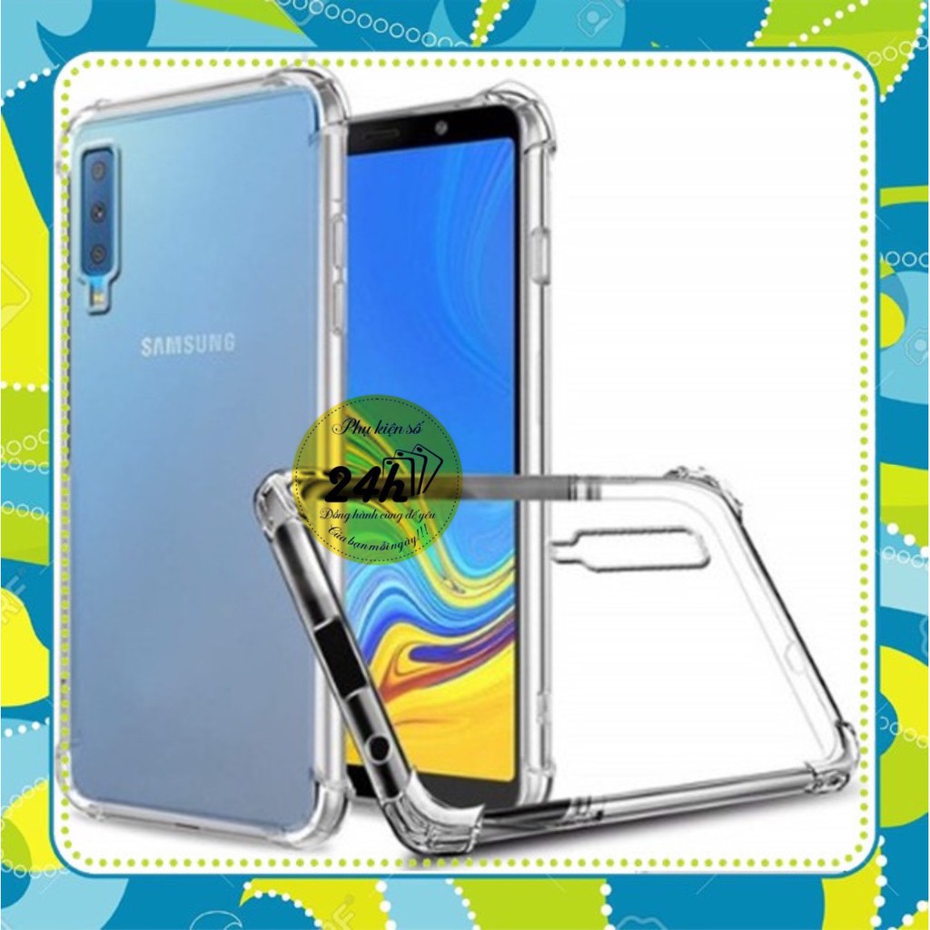 Ốp lưng Samsung Galaxy A7 2018 chống sốc full 4 góc bảo vệ điện thoại tuyệt đối ( loại dày )