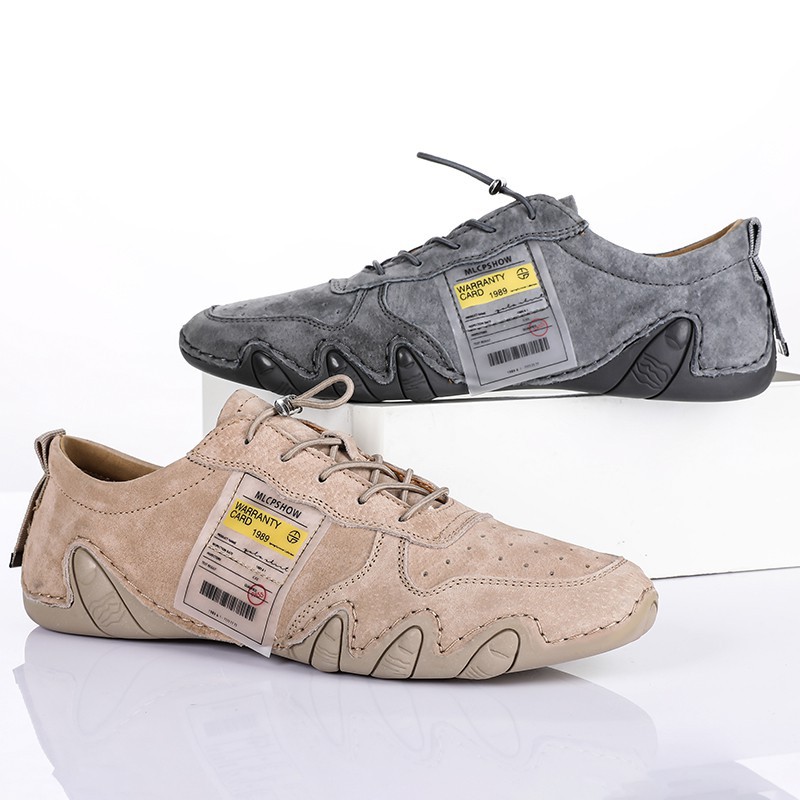 Giày thể thao bằng da có cỡ lớn cho nam