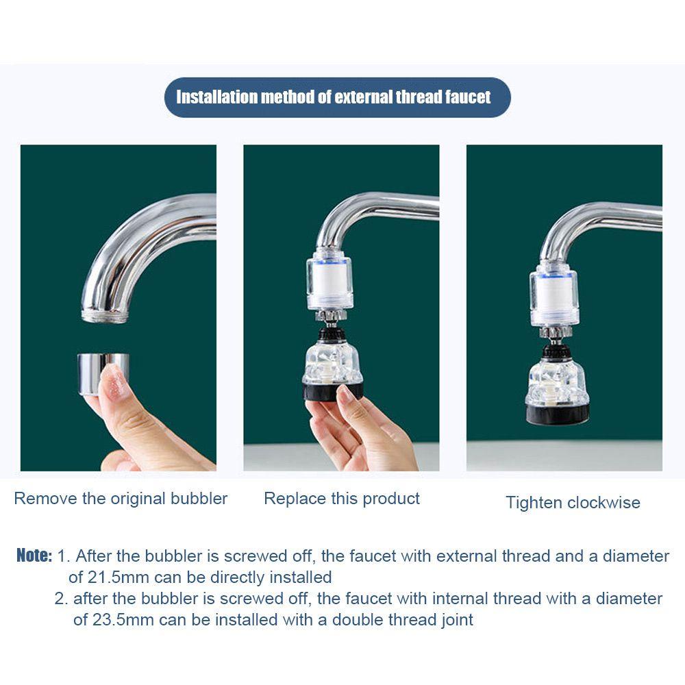 Đầu Lọc Vòi Nước Bằng PP Cotton Có Thể Giặt Sạch Tiện Dụng