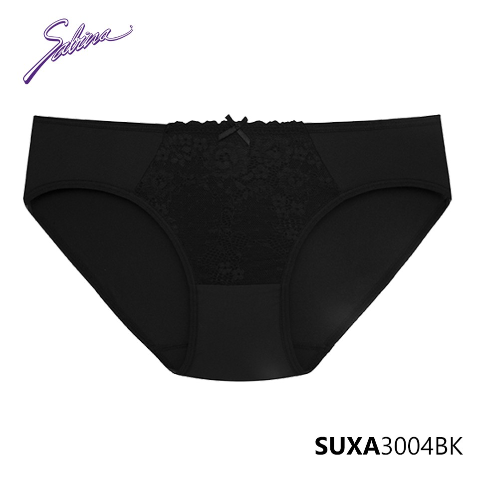 Combo Áo Lót Cúp Ngang Mút Dày Nâng Ngực Phối Ren Và Quần Đồng Bộ Màu Đen Doomm Doomm By Sabina SBXA3004BK+SUXA3004BK | BigBuy360 - bigbuy360.vn