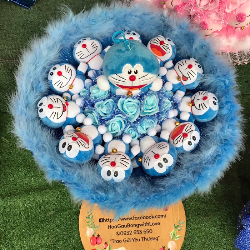 Hoa Đôremon vui vẻ