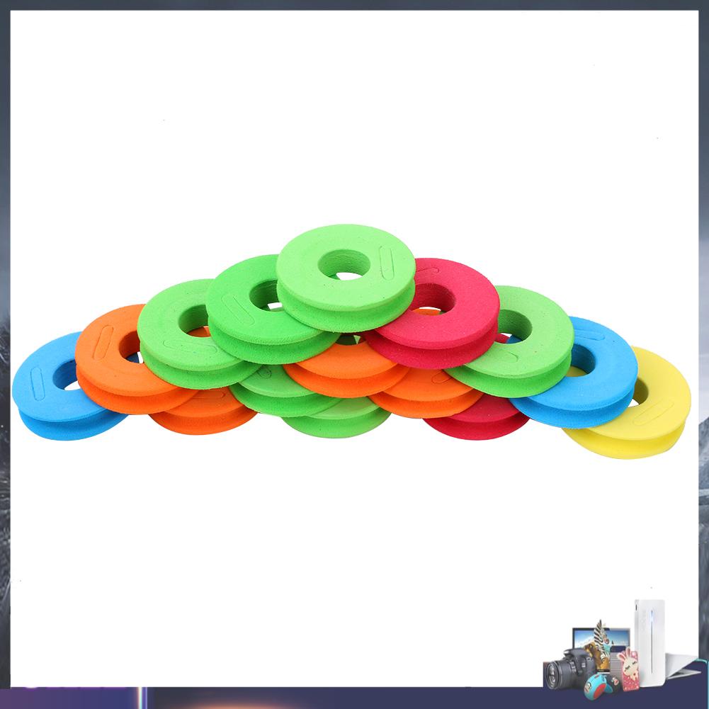 100 Miếng Xốp Cuộn Dây Câu Cá