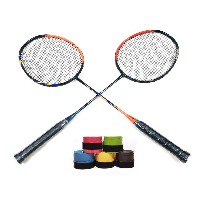 Bộ 2 Vợt Cầu Lông Yonex tặng kèm 2 cuộn quấn cán vợt  Greennetworks