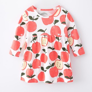 TH6 váy dài tay của Little Maven cho bé gái