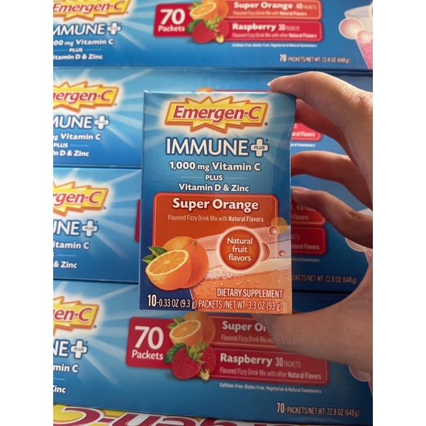 BỘT EMERGEN C IMMUNE PLUS - 70 GÓI