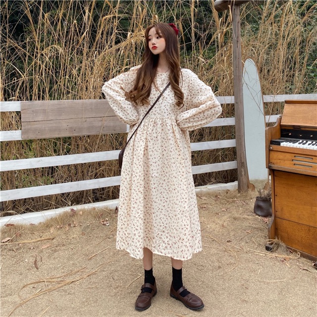 VÁY BABYDOLL HOA NHÍ SIÊU XINH