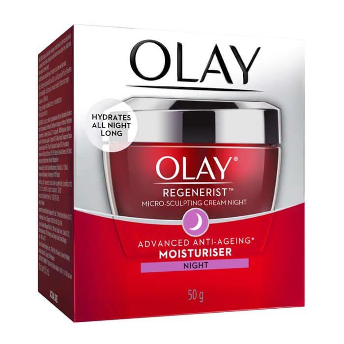 Kem Dưỡng Ngừa Lão Hóa Ban Đêm Olay Regenerist Micro-Sculpting Cream Night 50g