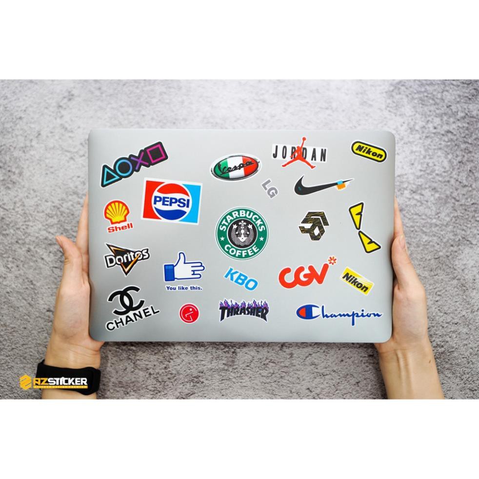 [Set 100+] Sticker Brand Local Thương Hiệu | Dán Nón Bảo Hiêm, Điện Thoại, Laptop, Bình Nước...Chống Nước, Chống Bay Màu