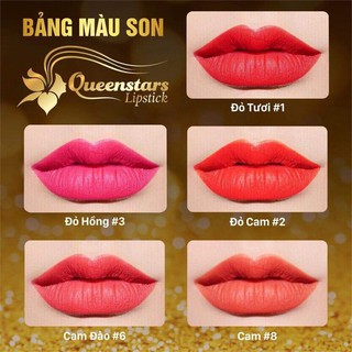 Son dưỡng môi - Son dưỡng môi queenstars bền màu - chống thâm