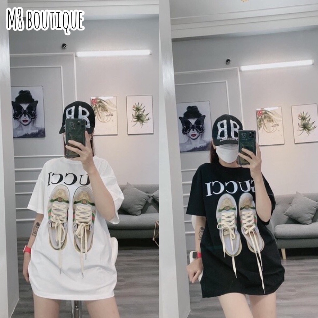 Áo phông nữ oversize, áo thun trùm mông M8 BOUTIQUE