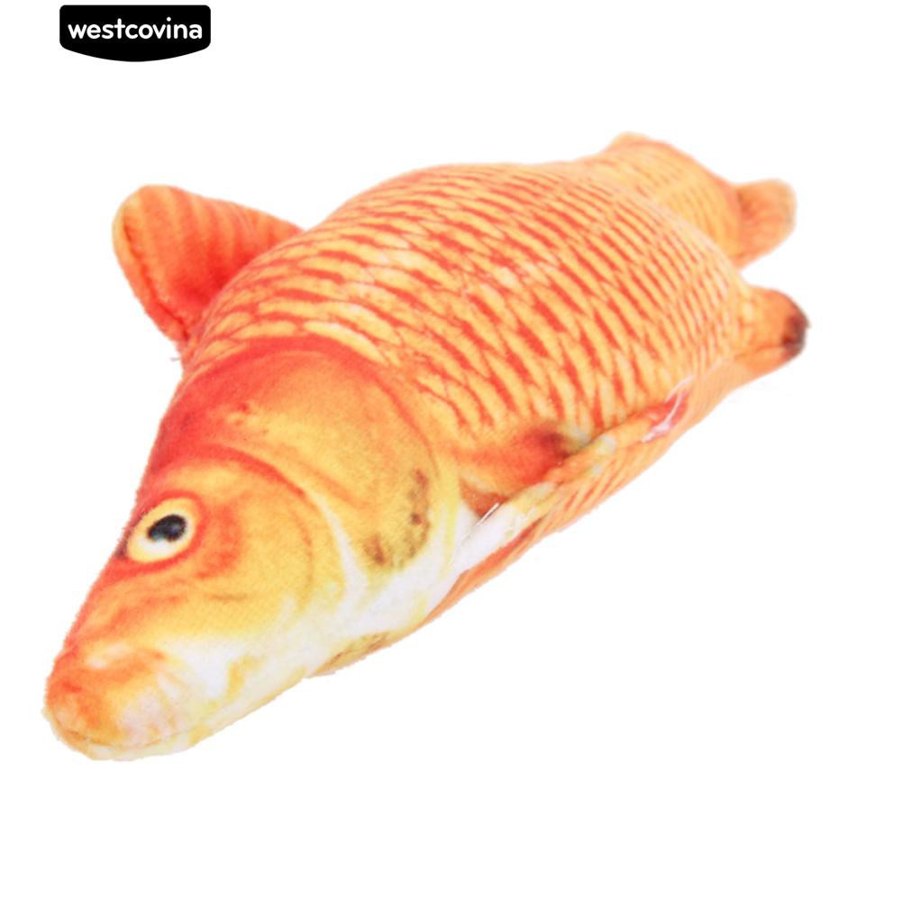 Đồ chơi hình cá có catnip cho mèo