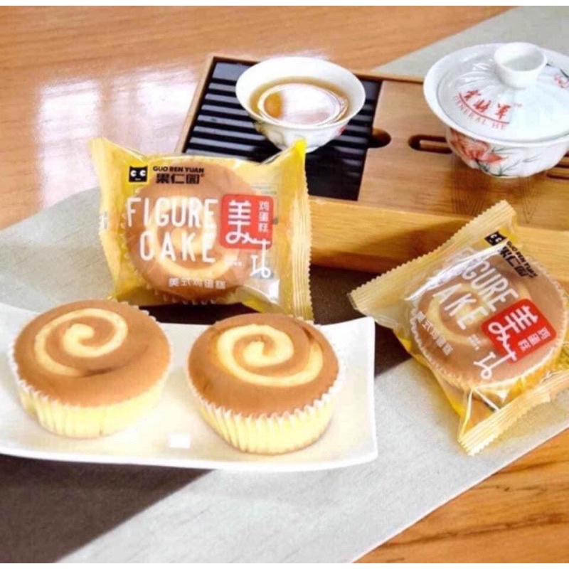 BÁNH BÔNG LAN MỀM CAO CẤP PURE CAKE ĐÀI LOAN ( COMBO 3 BÁNH)