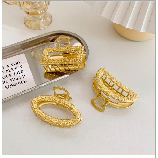 Kẹp tóc càng cua HÀN QUỐC xi mạ/kẹp nửa tóc siêu xinh,xịn sò