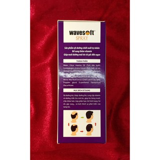 (SIÊU MỌC TÓC) Chai xịt dưỡng phục hồi tóc Wavesoft Spray 100ml