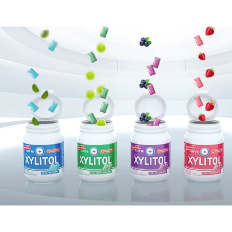 Kẹo Gum Không Đường Xylitol ⚡ FREESHIP ⚡ Kẹo Xi Gum Ngăn Ngừa Sâu Răng Hủ 58G
