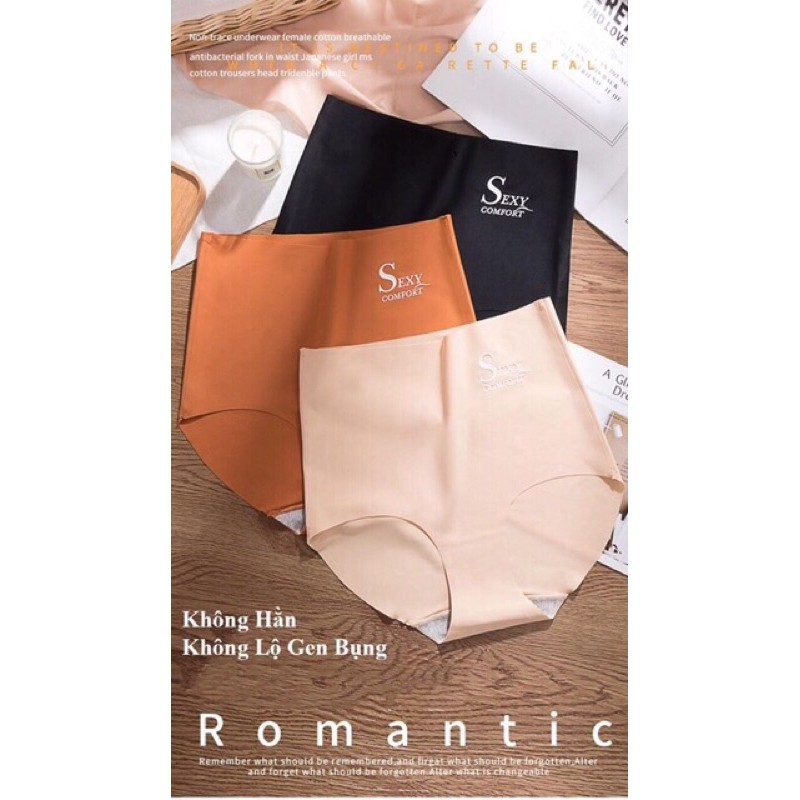 Quần lót su cạp cao ôm bụng k hằn k lộ viền sexy comfort