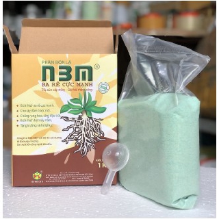 Hộp 1Kg N3M Phân bón lá kích thích ra rễ cực mạnh sử dụng trên nhiều loại cây trồng, cây ăn trái, rau màu