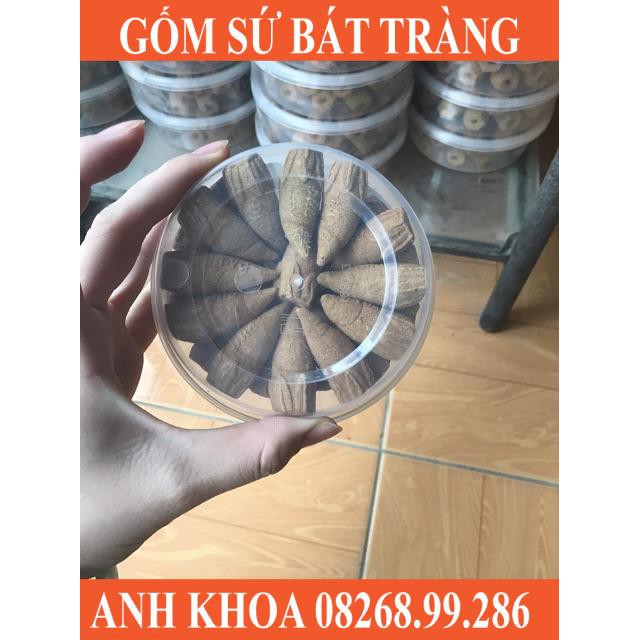 Trầm hương khói ngược đốt 5-10p - Gốm sứ Bát Tràng Anh Khoa