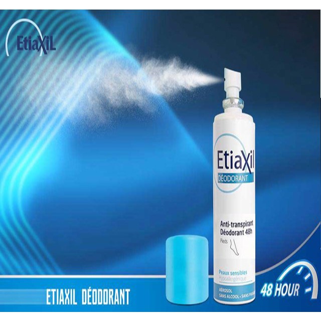 Xịt Khử Mùi Chân Etiaxil 100ml - Skinfa