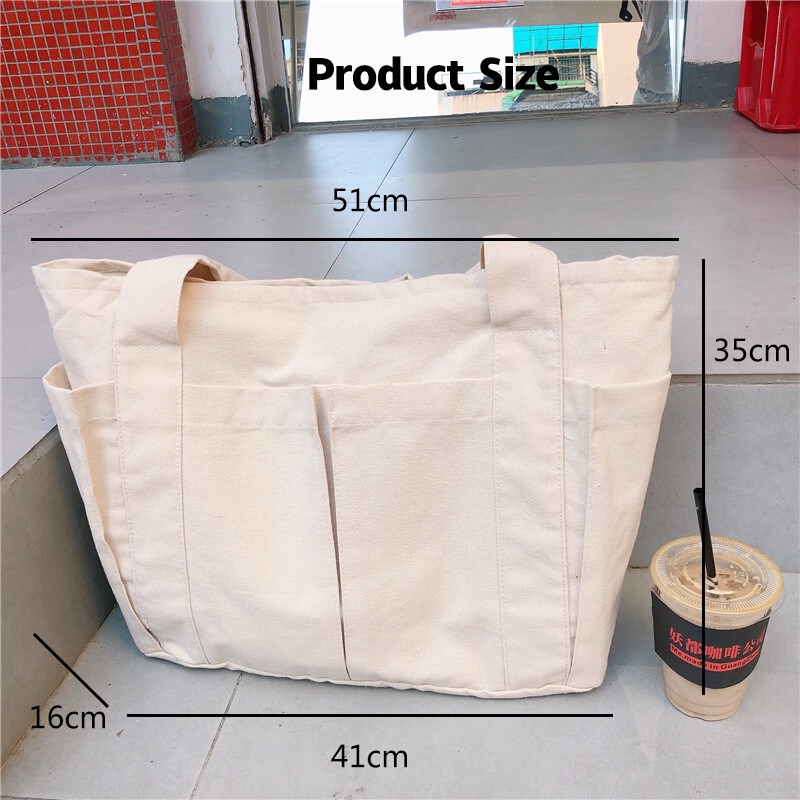 Túi xách YADOU bằng canvas thời trang Hàn Quốc