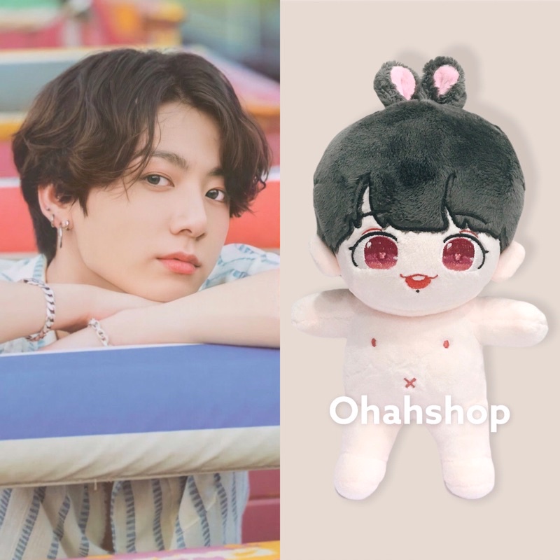 🍓 FANSITE Doll Ohahkook Con Bố Jungkook Nhóm BTS Chính Hãng Tặng Kèm Quà